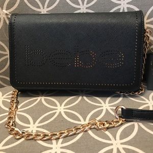 Bebe Gold Chain Cross Body Bag Brand New With Tags